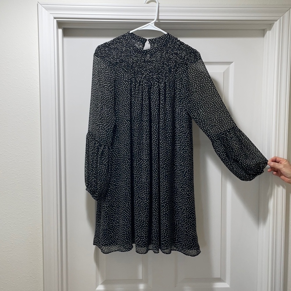 Zara black dress EUC!